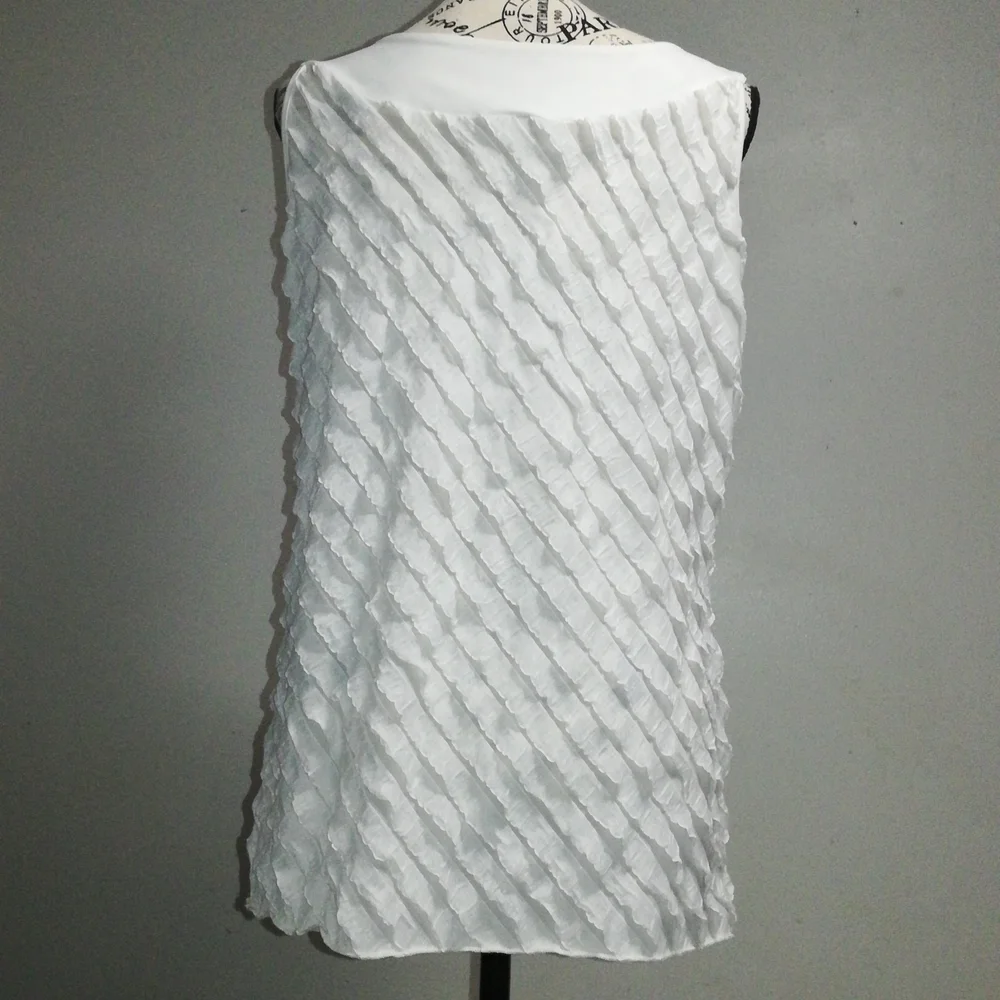 Janeric ruffles sleeveless tops size XL - Picture 6 of 14
